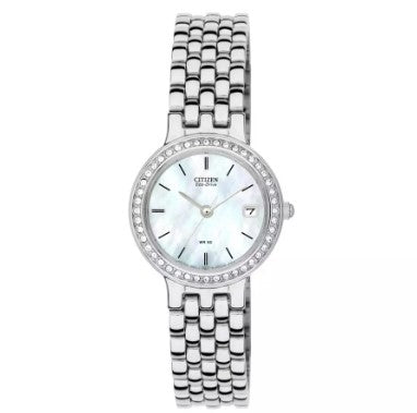 Citizen Ladies Eco Drive Swarovski Crystal Bracelet Watch EW1950 52D DK Wholesale Ltd