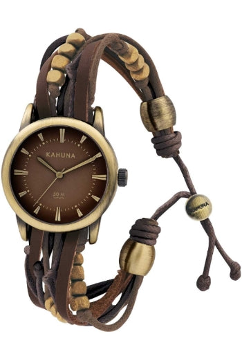 Kahuna Ladies Gents Strap Watch Kgf-0002g - CLEARANCE NEEDS RE-BATTERY