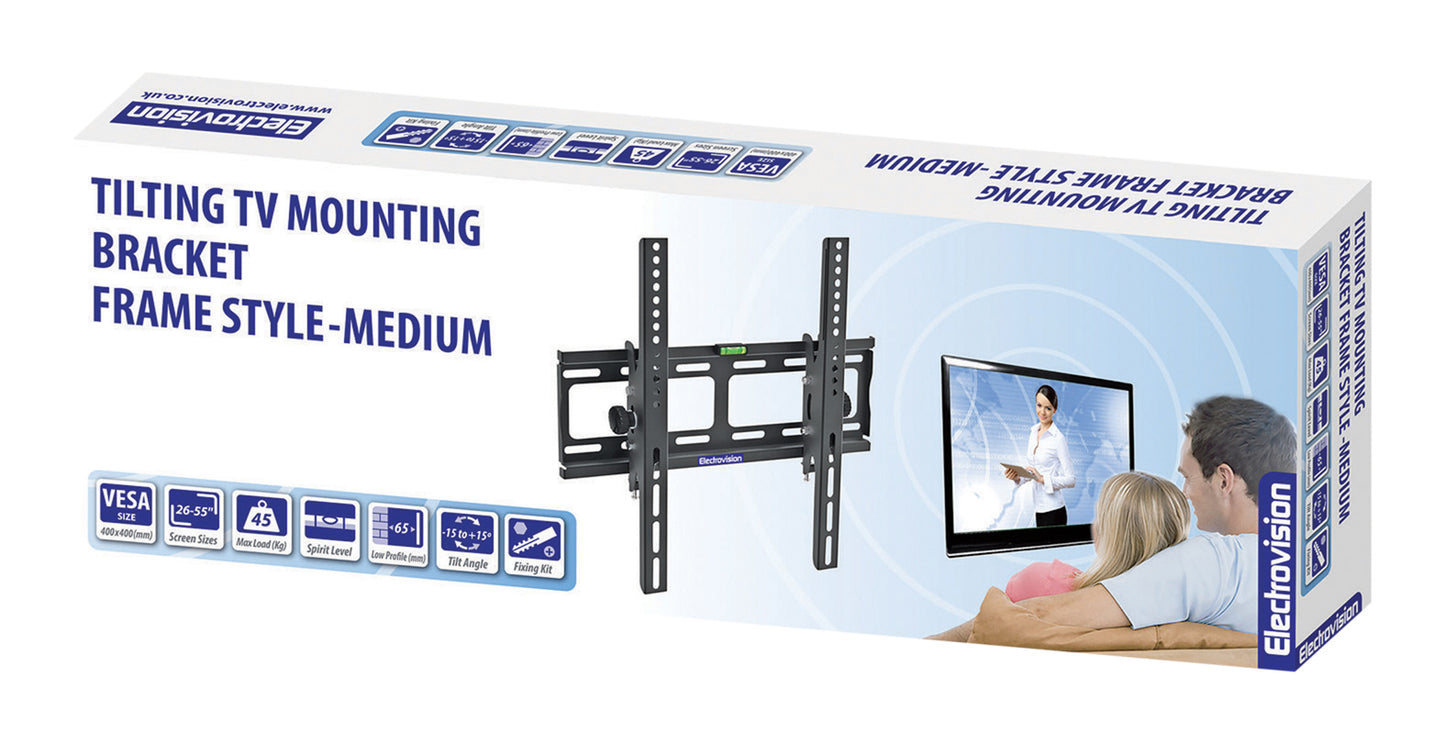 Tilting TV Mounting Bracket Frame Style - Medium