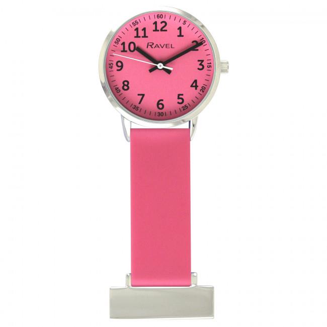 Ravel Silicone Nurses Fob Watch R1107 Available Multiple colour