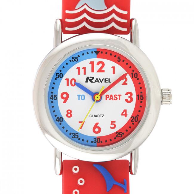 Ravel Children Girls & Boys 3D Cartoon Time Teacher Watch Available Multicolour & Design Strap R1513