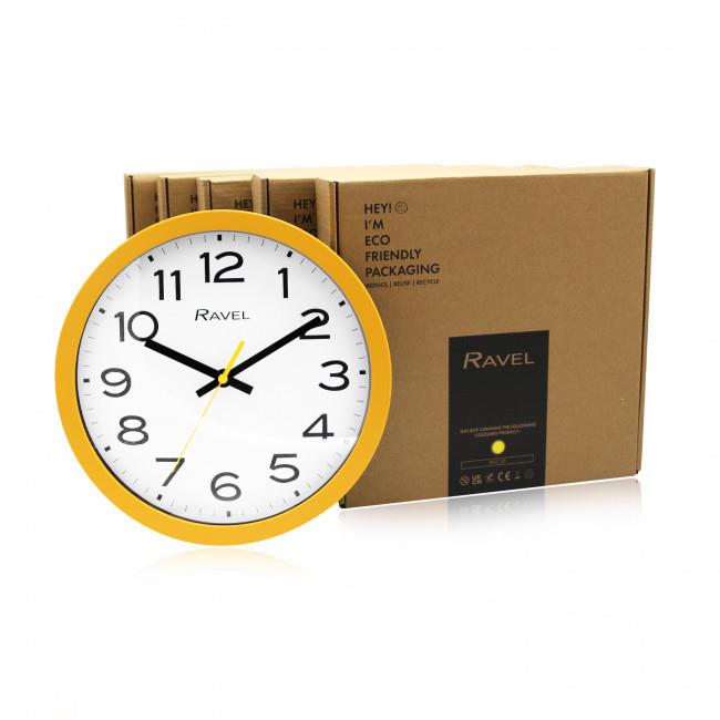 Ravel 25cm White Dial Wall Clock R.WC.25 Available Multiple Colour