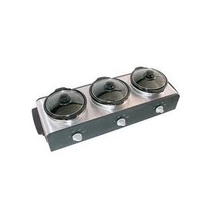 3 Pot Slow Cooker & Buffet Server