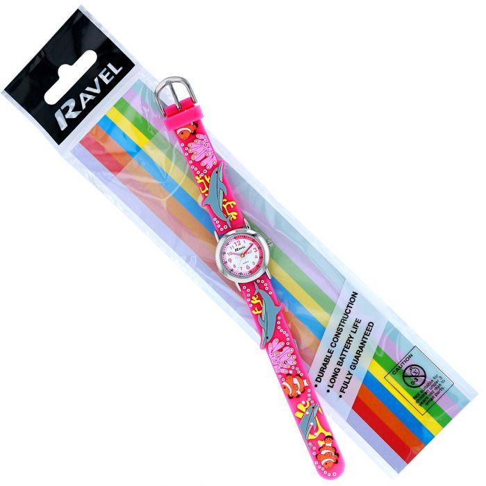 Ravel Children Girls & Boys 3D Cartoon Time Teacher Watch Available Multicolour & Design Strap R1513