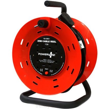 PowerPlus 25mt Extension Cable Reel