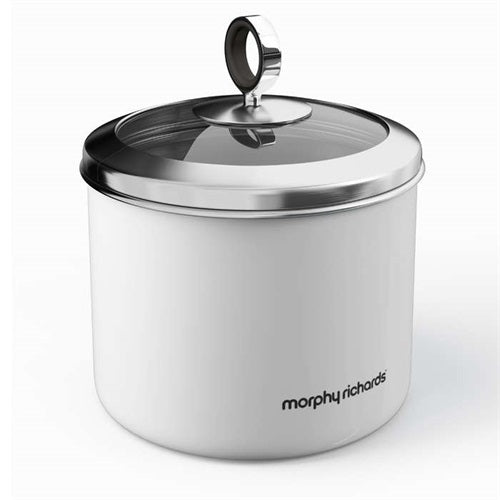 Morphy Richards Small Storage Canister Stainless Steel 14x13cm