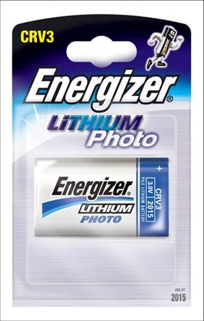 Energizer Lithium Photo CRV3 Battery