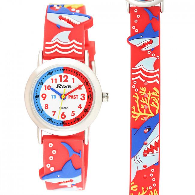 Ravel Children Girls & Boys 3D Cartoon Time Teacher Watch Available Multicolour & Design Strap R1513