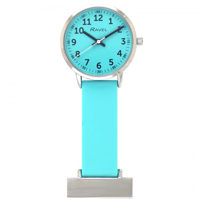 Ravel Silicone Nurses Fob Watch R1107 Available Multiple colour