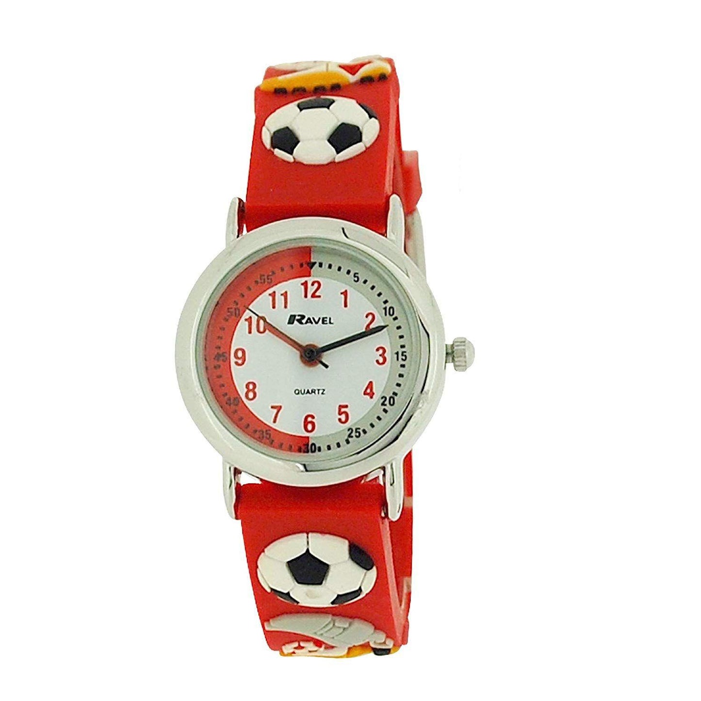 Ravel Children Girls & Boys 3D Cartoon Time Teacher Watch Available Multicolour & Design Strap R1513