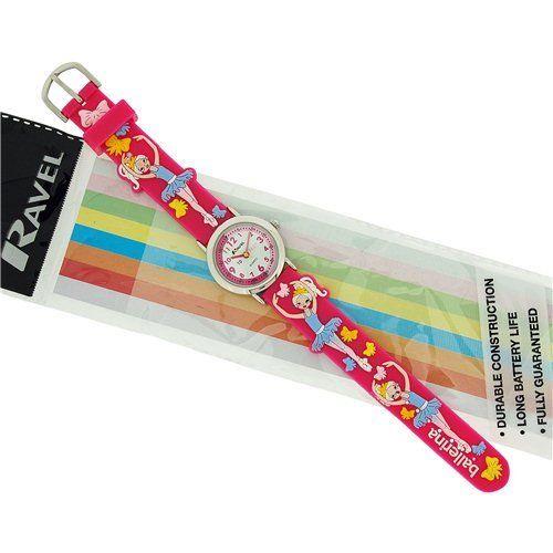 Ravel Children Girls & Boys 3D Cartoon Time Teacher Watch Available Multicolour & Design Strap R1513