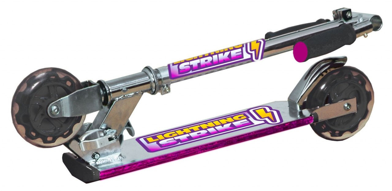 Ozbozz lightning strike scooter Pink for Girls