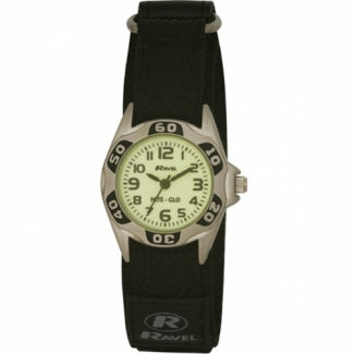 Ravel Boys Mens Nite-Glo Multicolour Sports Case Nylon Watch R1704