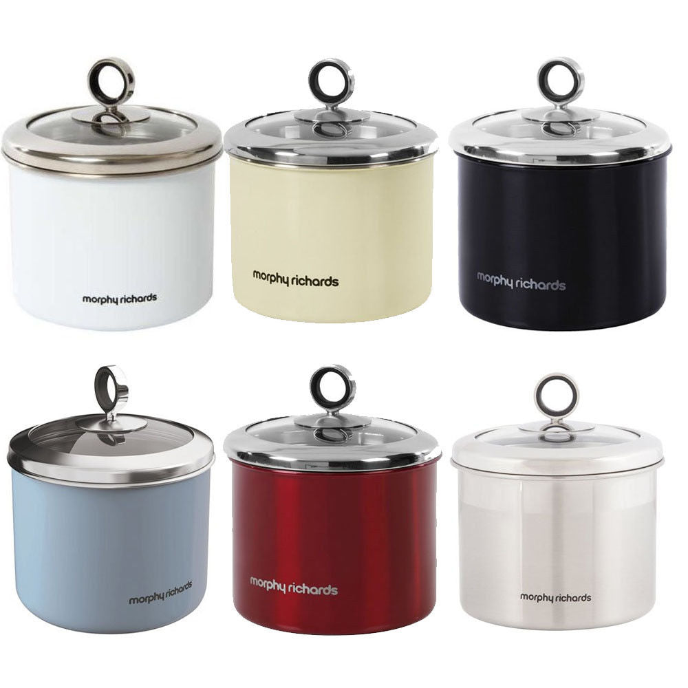 Morphy Richards Small Storage Canister Stainless Steel 14x13cm