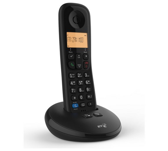 BT Everyday Cordless Telephone & Answer Machine - Single