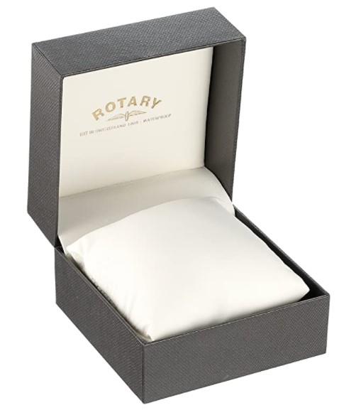 Rotary Mens Analogue Quartz Watch With Leather Strap Gs02967/06/10