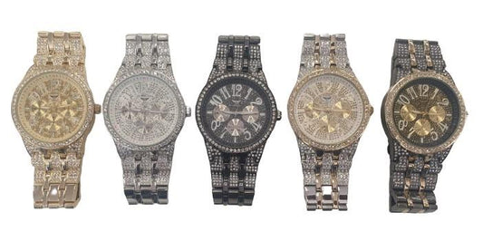 NY LONDON MENS FASHION BLING WATCH PI-7469 AVAILABLE MULTIPLE COLOUR