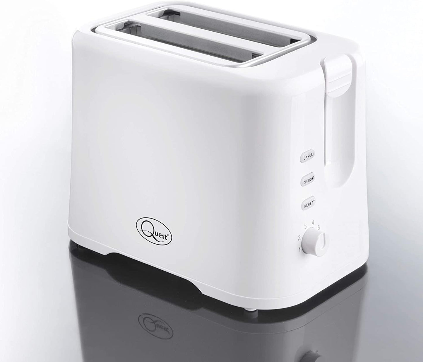 Quest 2-Slice Toaster - White (Carton of 8)