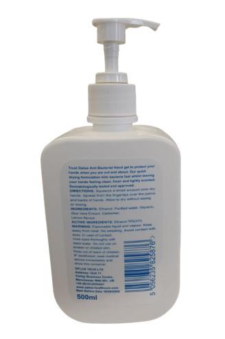 OPlus Antibacterial Hand Sanitizer Gel 500ml