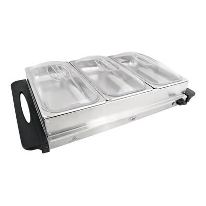 Quest Large Buffet Server & Warming Plate (Carton of 2)