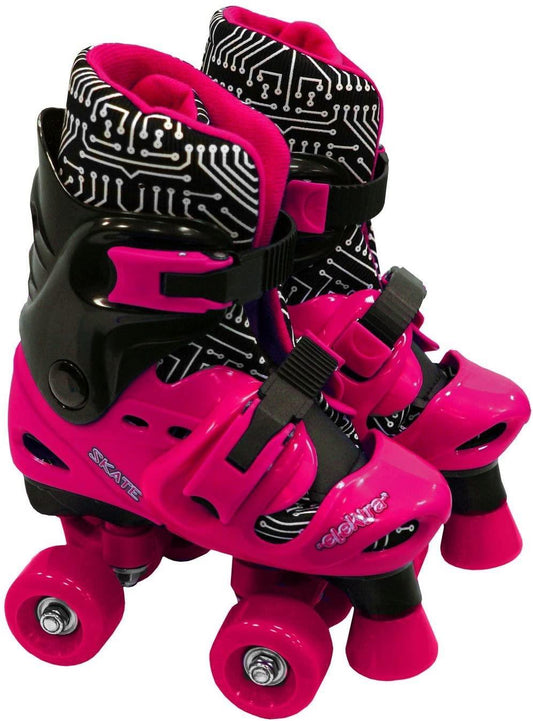 Elektra Quad Boot Medium Blk &Pink 13J-2