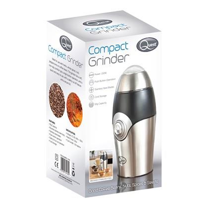 Quest Compact Grinder - 150 watt - 50g Capacity (Carton of 6)