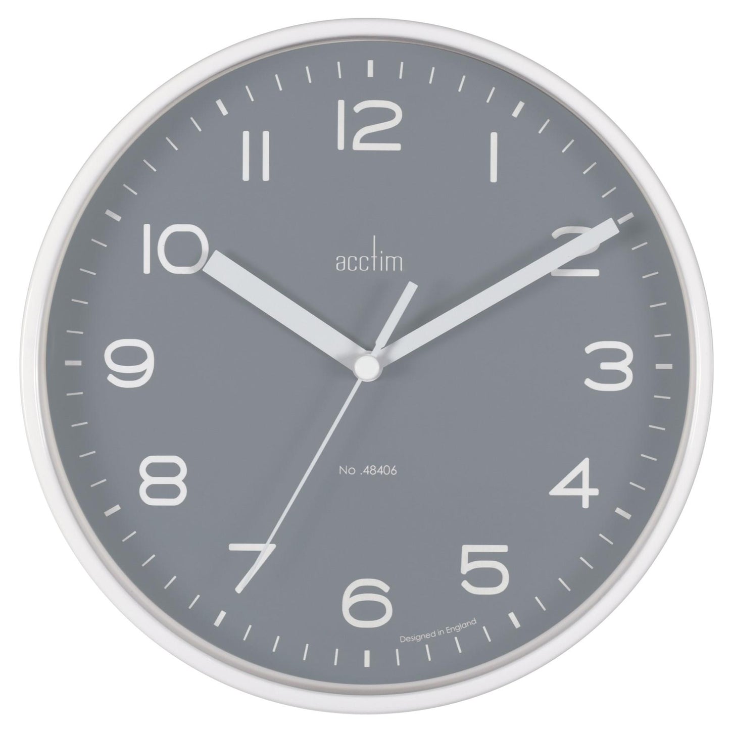 Acctim Runwell 20cm Round Wall Clock Available Multiple Colour