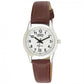 Ravel Ladies Gilt Day/Date Faux Leather Strap Watch R0706L