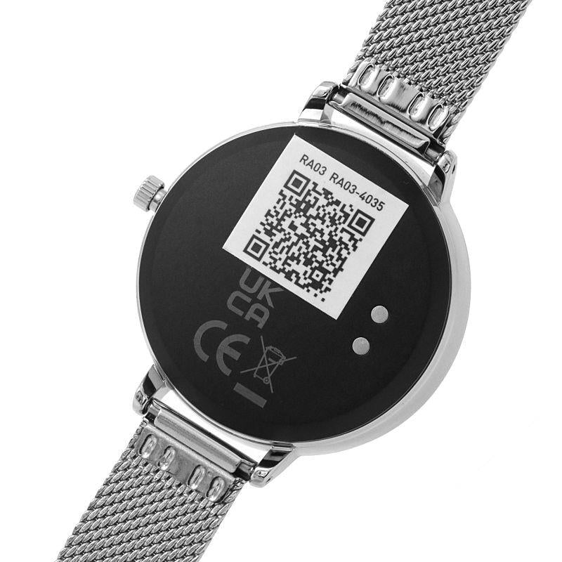 Reflex Active Ladies Silver Mesh Strap Series 3 Smart Watch Ra034035