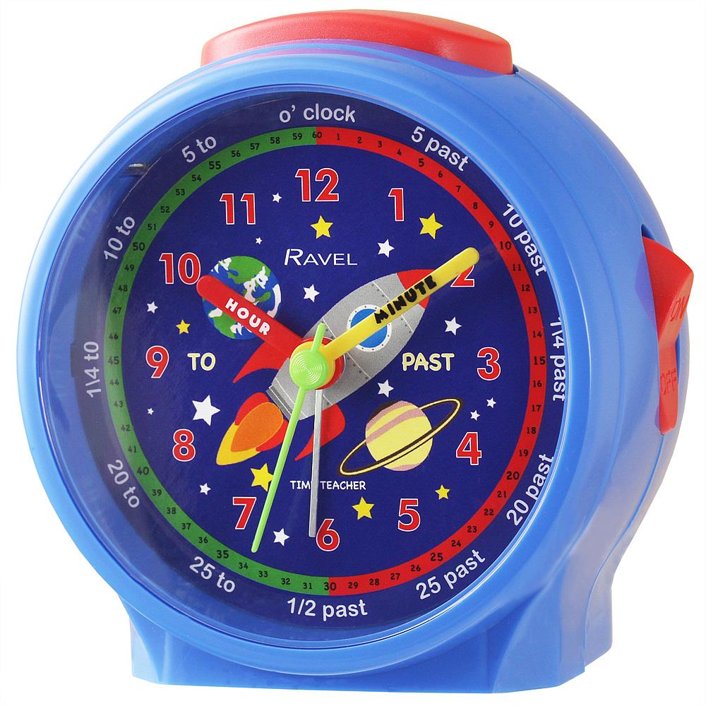 Ravel Childrens Time Teacher Alarm Clock Multi Colour RC034