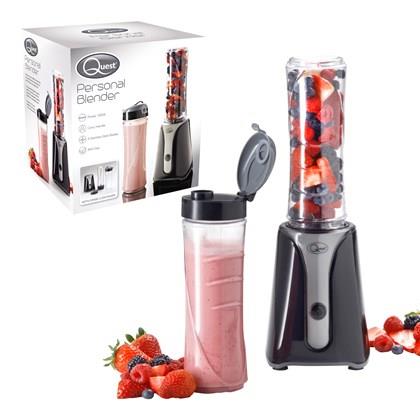 Quest Personal Blender BPA Free - Black & Grey (Carton of 8)
