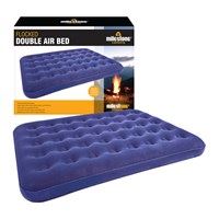 Milestone Double Flocked Airbed (Carton of 4)