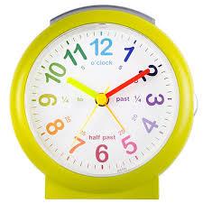 Acctim LULU 2 Childrens Time Teaching Bold Sweep Seconds Alarm Clock 1521 Available Multiple Colour