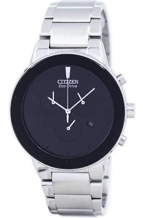 Citizen eco drive axiom silver best sale