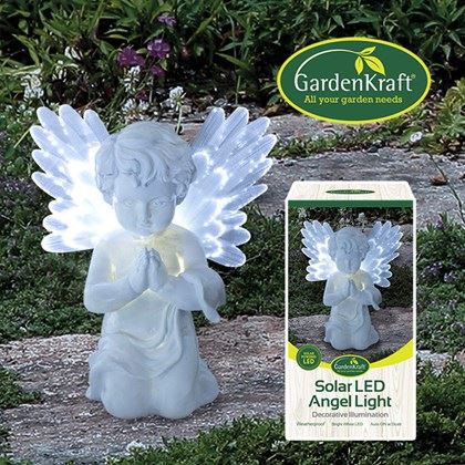 SGarden Kraft olar LED Angel Light - Size: 18 x 9 x 20cm (Carton of 12)