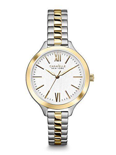 Caravelle New York Men s Quartz Stainless Steel Dress Watch 45B142 DK Wholesale Ltd