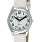 Ravel Mens Basic Classic Bold Easy Read Leather Strap Watch R0125G Available Multiple Colour
