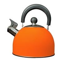 Milestone 2L Stainless Steel Kettle - Orange (Carton of 12)