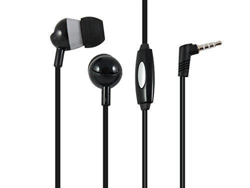 Advanced Accessories Fusion 3.5mm Earphones with Microphone-Black