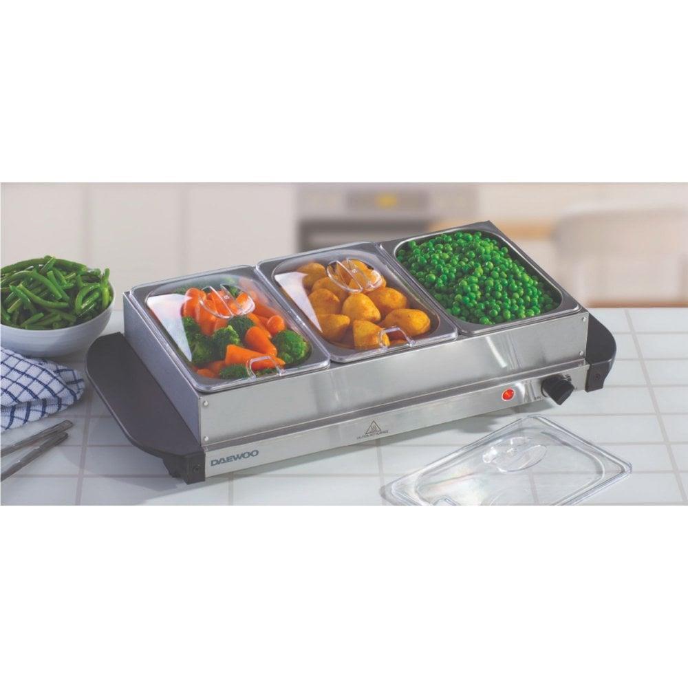 Daewoo Electric Buffet Server Small 3 X 1.5L