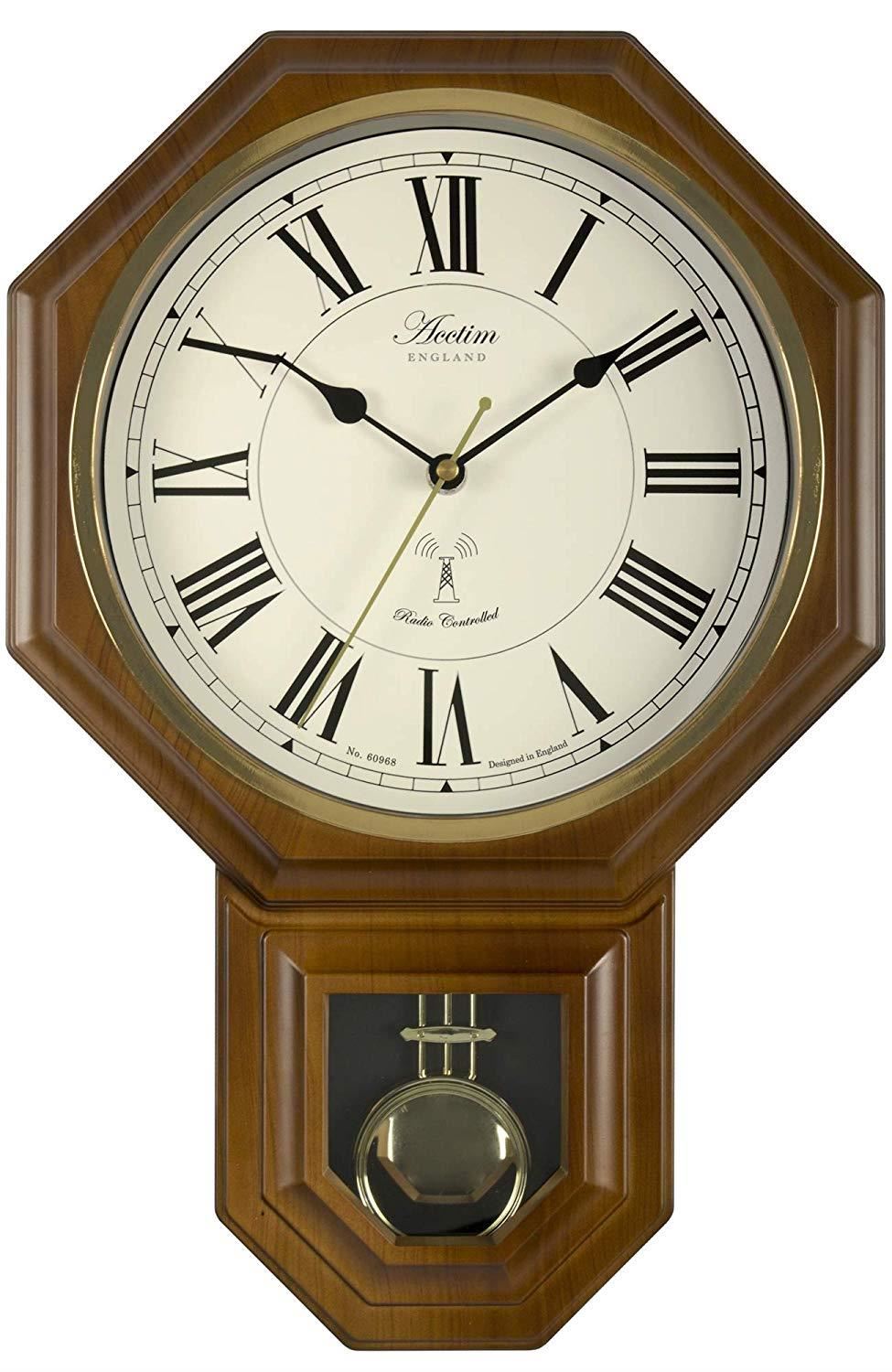 ACCTIM YARNTON RADIO CONTROLLED WALL CLOCK 76086