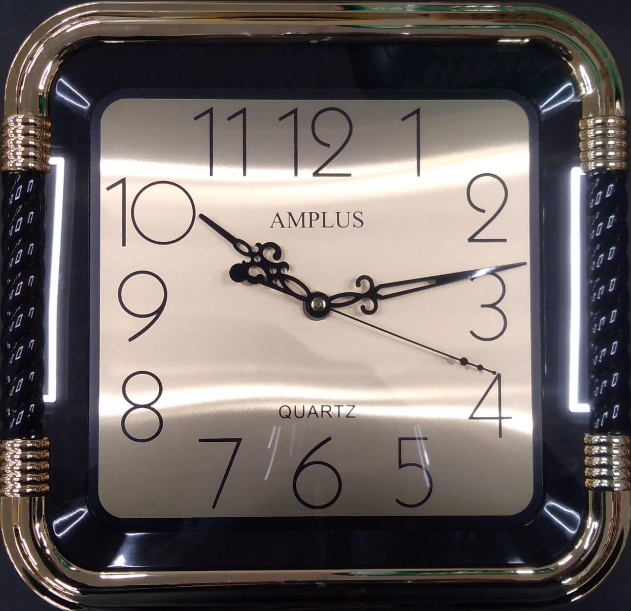 Amplus 11" Square Design Wall Clock PW111