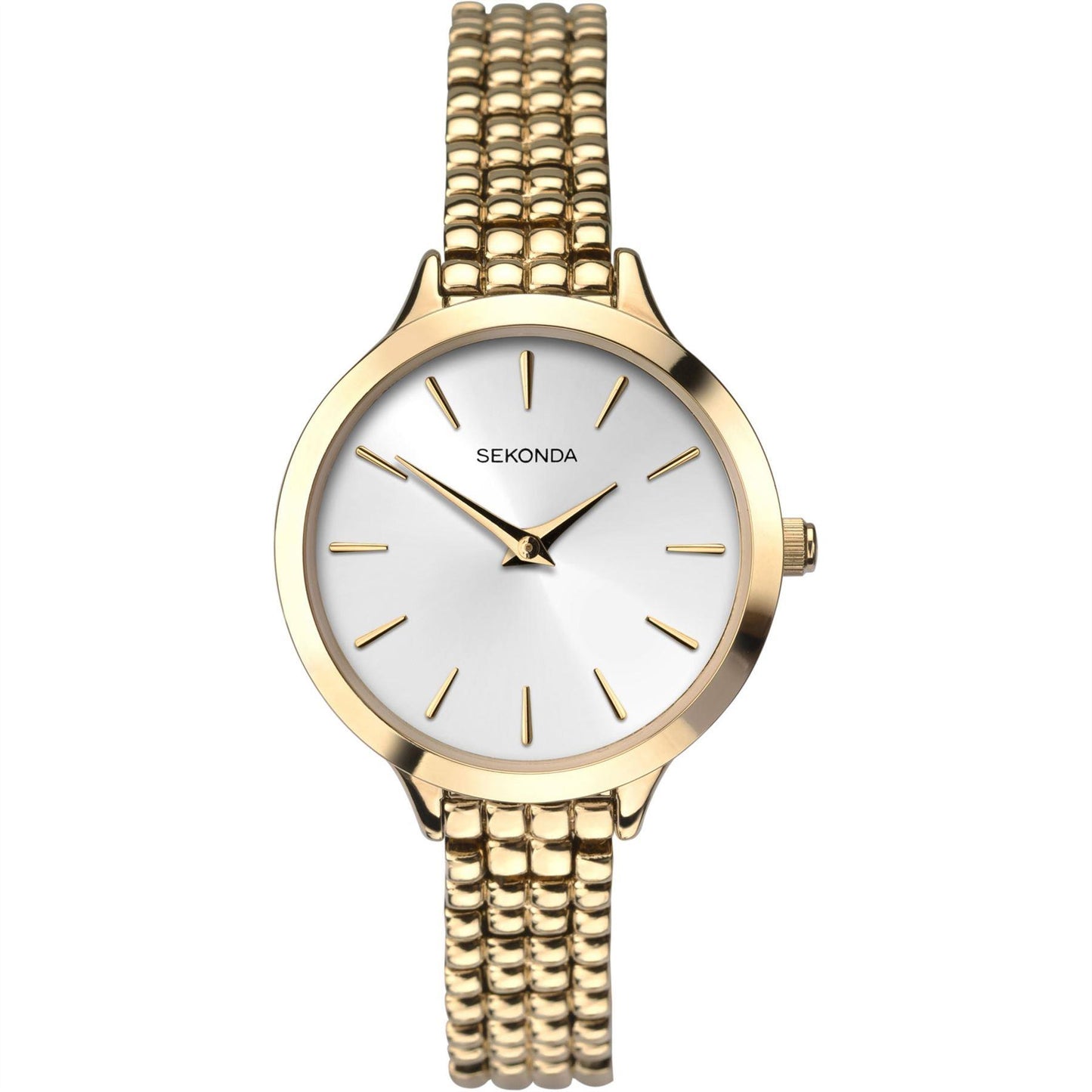 Sekonda Women's Analogue Classic Gold Bracelet Watch 2477