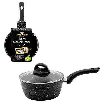 Blackmoor 18cm Sauce Pan & Lid (Carton of 6)