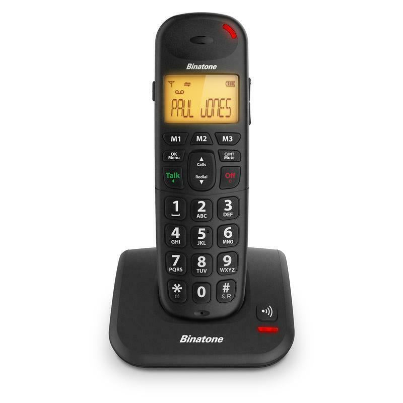 Binatone Big Button Speakeasy 3805 Big Dect Phone With Up To 10Hrs Talk Time 6049