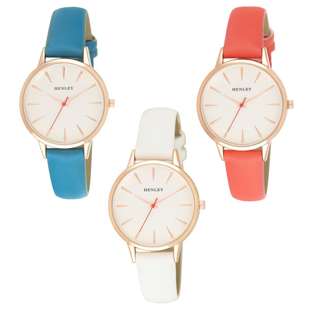 Henley Women's Fashion Casual Tapered Index Watch H06157