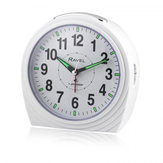 Ravel Large Art Deco Bedside Alarm Clock RC035 Available Multiple Colour