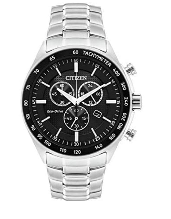 Citizen Men's Chronograph Stainless Steel Bracelet Watch AT2411-50E