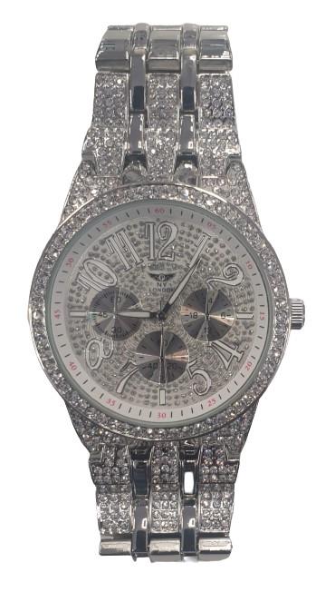 NY LONDON MENS FASHION BLING WATCH PI-7469 AVAILABLE MULTIPLE COLOUR