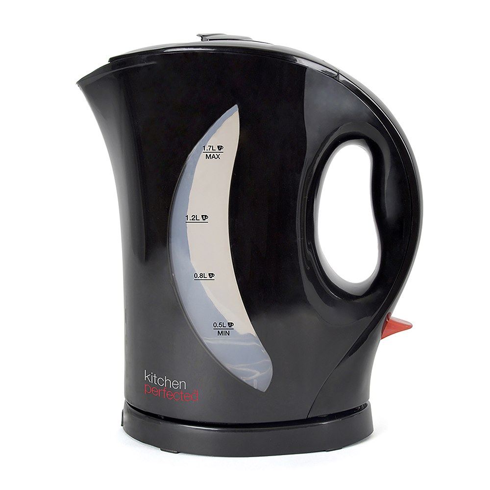 KitchenPerfected 2Kw 1.7Ltr Cordless Kettle - Black (Carton of 12)